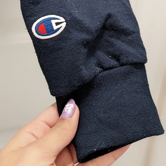 Champion Boston University Navy Hoodie - Picture 3 of 3